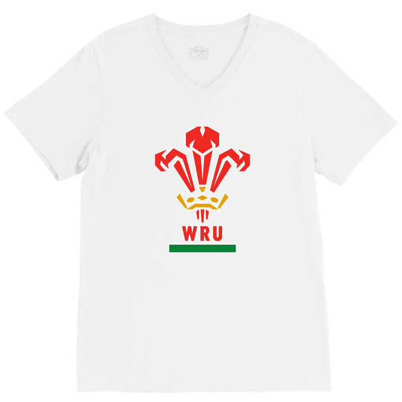 Wales,national Rugby, V-Neck Tee by khairulnas | Artistshot