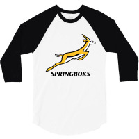 Team,south,africa,rugby 3/4 Sleeve Shirt | Artistshot