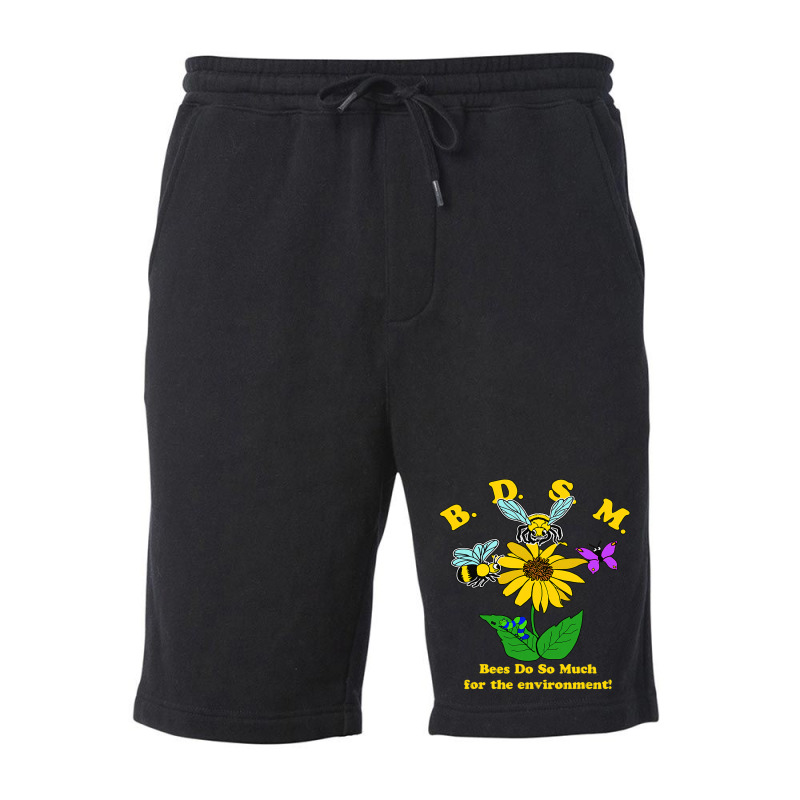 Bees Do So Much For The Environment Fleece Short | Artistshot