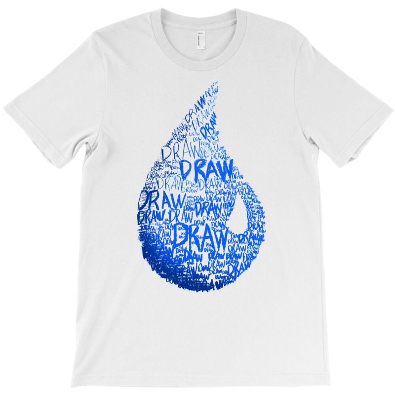 Mtg Blue Mana  Magic The Gathering Draw Sticker T-Shirt by slavissweersq | Artistshot