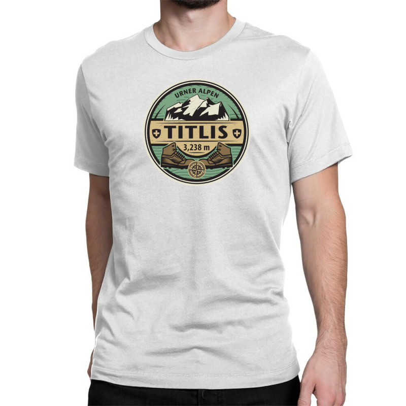 Titlis Classic T-shirt by CurtisDaleCochran | Artistshot