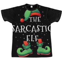 Sarcastic Elf Family Matching Christmas Gift Costu Graphic T-shirt | Artistshot