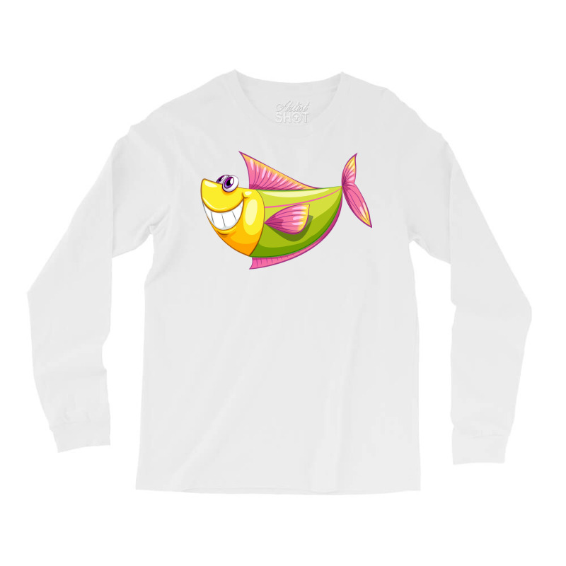 Cartoon Sea Animal Long Sleeve Shirts | Artistshot