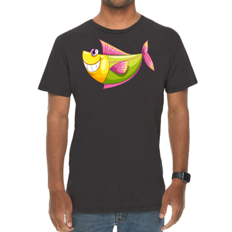 Cartoon Sea Animal Vintage T-shirt | Artistshot