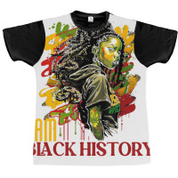 I Am Black History Month Strong And Confident 1st Graphic T-shirt | Artistshot