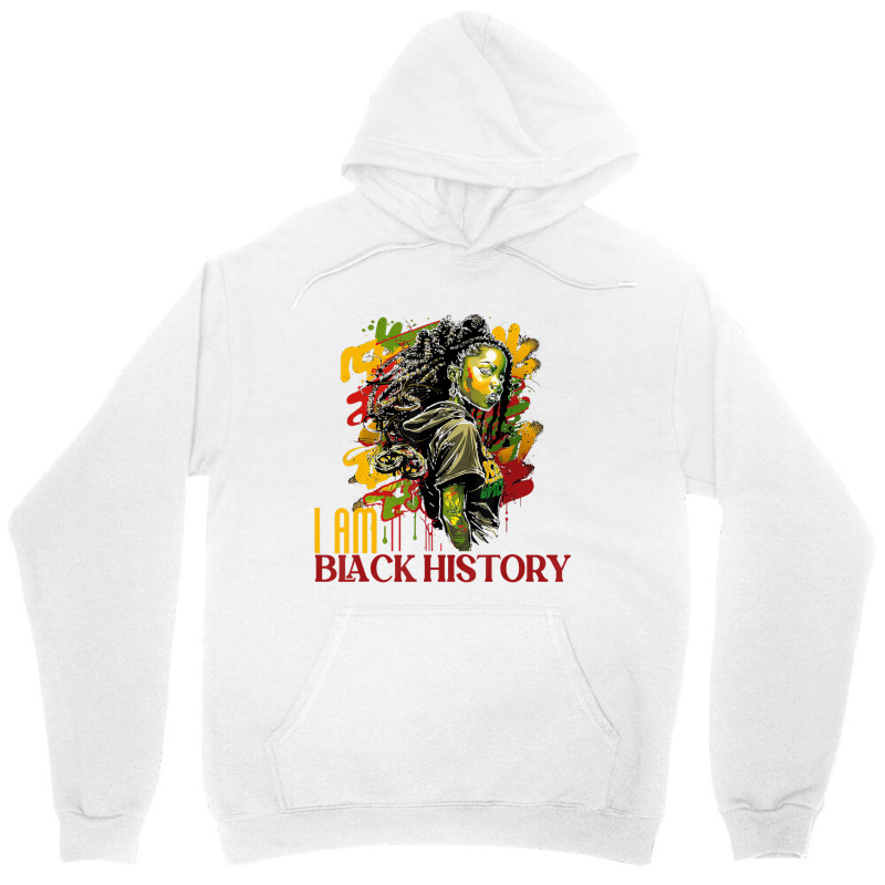 I Am Black History Month Strong And Confident 1st Unisex Hoodie by mogakino | Artistshot