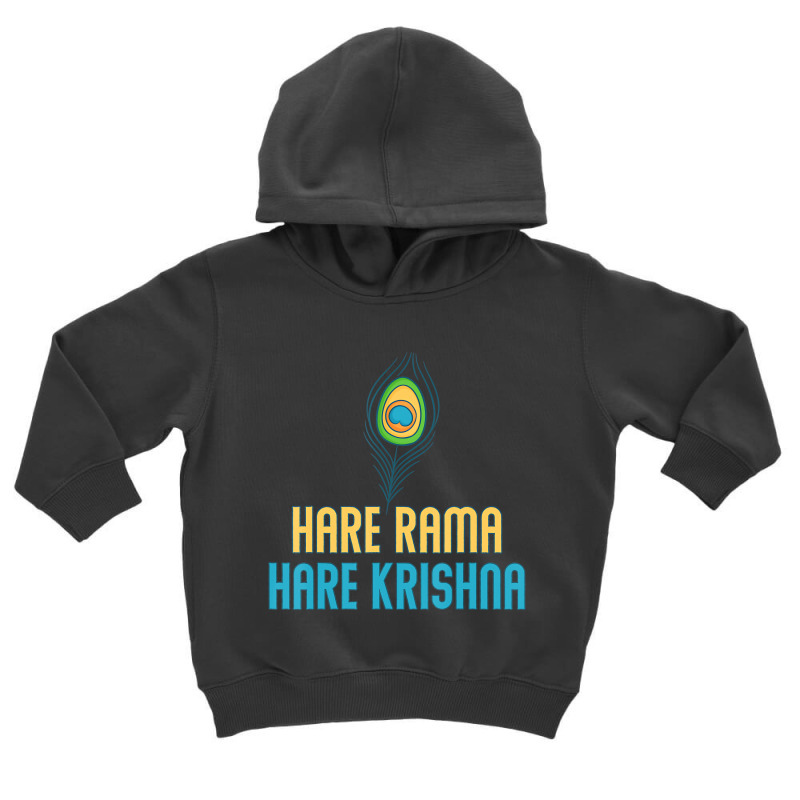 Hare Rama Hare Krishna T Shirt Toddler Hoodie by voutsro | Artistshot