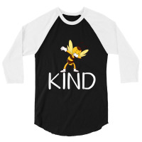 Be Kind Bee Dabbing Kindness For Men Women Kid Boy 3/4 Sleeve Shirt | Artistshot