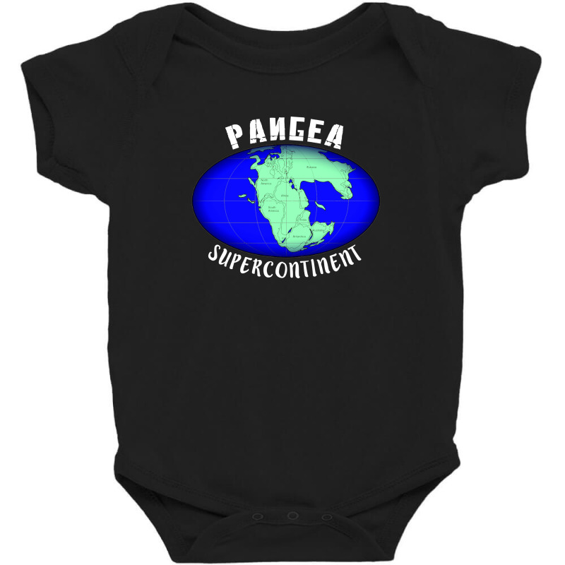 Pangea Supercontinent Baby Bodysuit | Artistshot