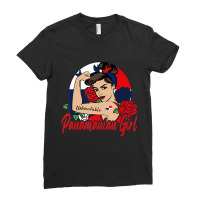 Panamanian Girl Panama Mujer PanamameÃ±a Flag T Ladies Fitted T-shirt | Artistshot