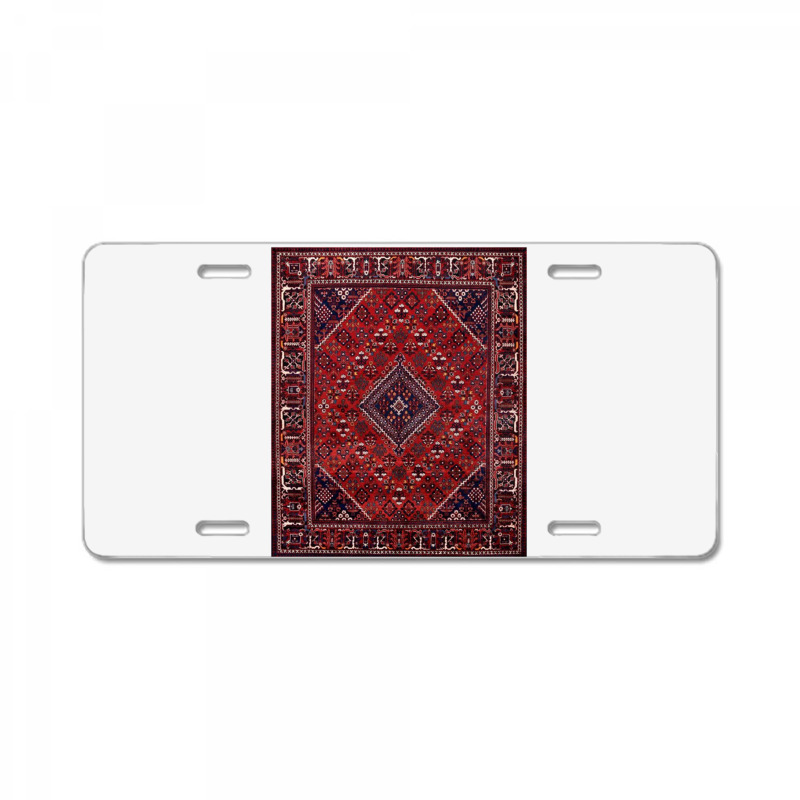 Oriental Rug Floor Pillow 1 License Plate | Artistshot