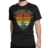 Guitar Lover 28 Year Old Gifts Vintage 1994 Limite Classic T-shirt | Artistshot