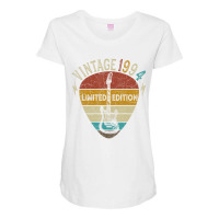 Guitar Lover 28 Year Old Gifts Vintage 1994 Limite Maternity Scoop Neck T-shirt | Artistshot