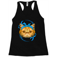 Exotic Shorthair Diabetes Awareness Cat Blue T1d S Racerback Tank | Artistshot