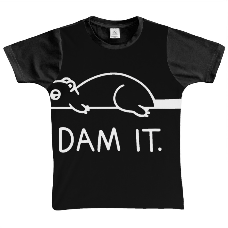 Dam It Beaver Dam Animal Cool Wildlife Cute Nature Graphic Youth T-shirt by hausch | Artistshot