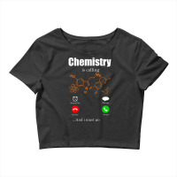 Chemistry Periodic Table Molecule Atom (8) Crop Top | Artistshot