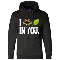 Bee I Believe In You Leaf Friends Gift Idea T Shir Champion Hoodie | Artistshot