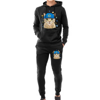 Happy Hanukkah Hanucat Cat Mom Pet Lovers Jewish H Hoodie & Jogger Set | Artistshot