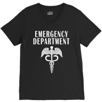 Emergency Department Emergency Room Healthcare Nur V-neck Tee | Artistshot