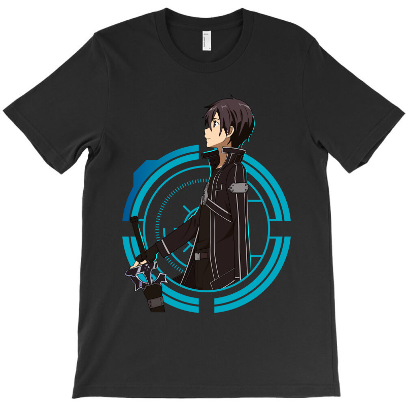 Sword Art Online -  Kirito T-Shirt by Hala-Art | Artistshot