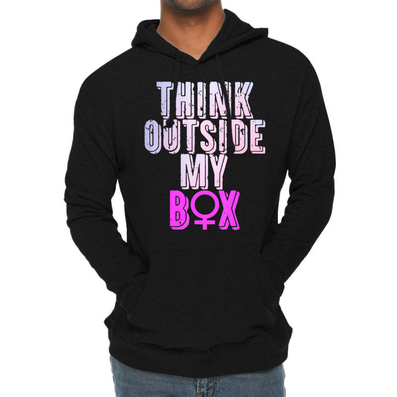 Think Outside My Box Women Reproductive Rights Abo Lightweight Hoodie | Artistshot