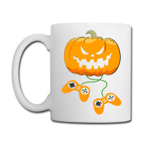 Halloween Video Gamer Pumpkin Jack O Lantern Boys Coffee Mug | Artistshot