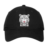 Siberian White Bengal Tiger T Shirt Adjustable Cap | Artistshot