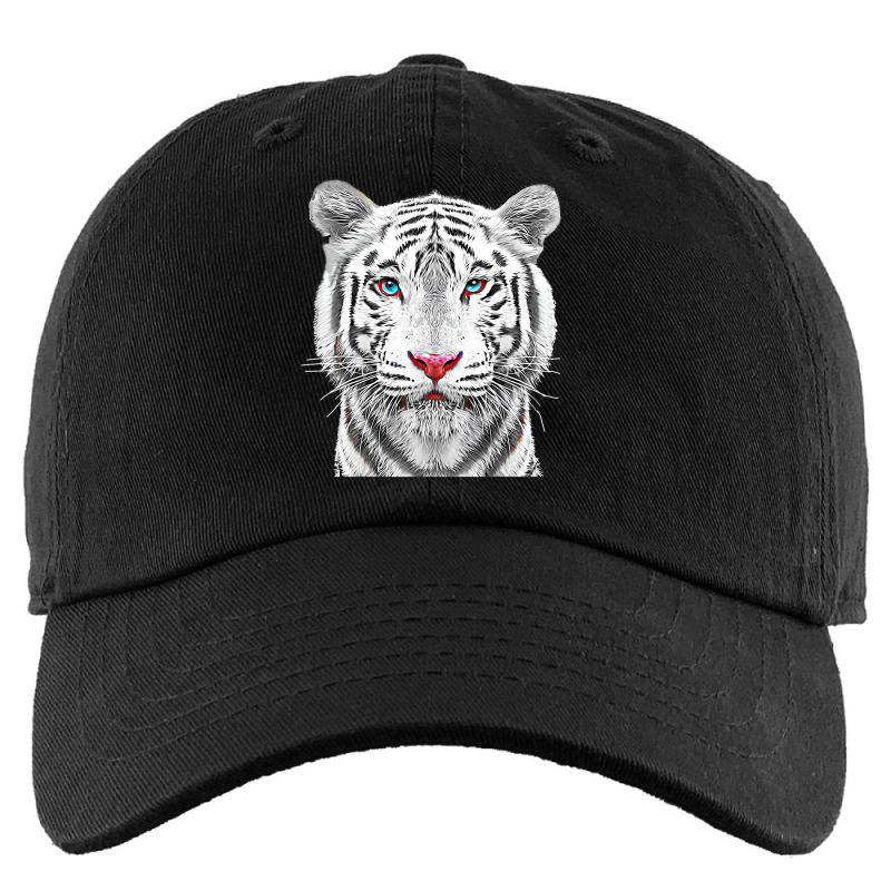 Siberian White Bengal Tiger T Shirt Kids Cap by arainro | Artistshot