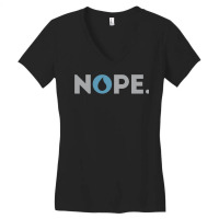 Nope Magic The Gathering Control Blue Player 15 Women's V-neck T-shirt | Artistshot