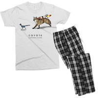 Coyote & Roadrunner 14 Men's T-shirt Pajama Set | Artistshot