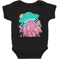 Boys Go To Jupiter Outer Space Retro Valentineâ Baby Bodysuit | Artistshot