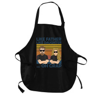 Like Father Like Daughter Oh Crap T Shirt Medium-length Apron | Artistshot