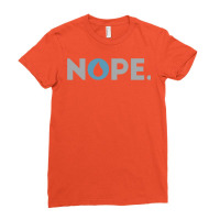 Nope Magic The Gathering Control Blue Player 29 Ladies Fitted T-shirt | Artistshot