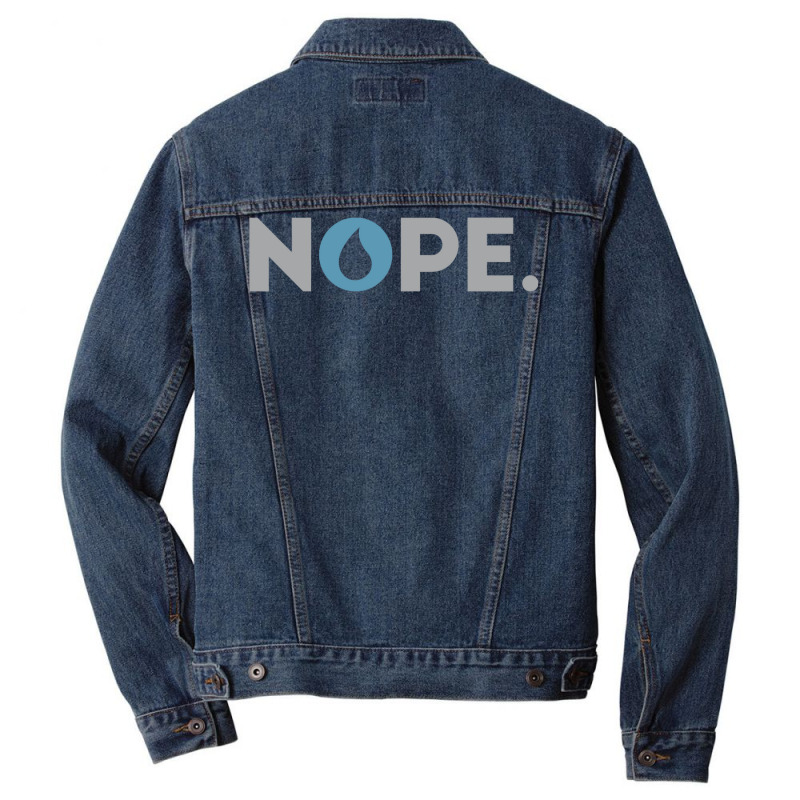 Nope Magic The Gathering Control Blue Player 3 Men Denim Jacket by hubricdelpr | Artistshot