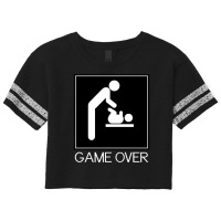 Game Over Baby Scorecard Crop Tee | Artistshot