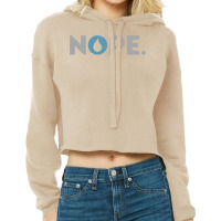 Nope Magic The Gathering Control Blue Player 7 Cropped Hoodie | Artistshot