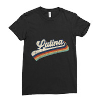 Cool Retro Latina Woman Mexican Girl Idea T Shirt Ladies Fitted T-shirt | Artistshot