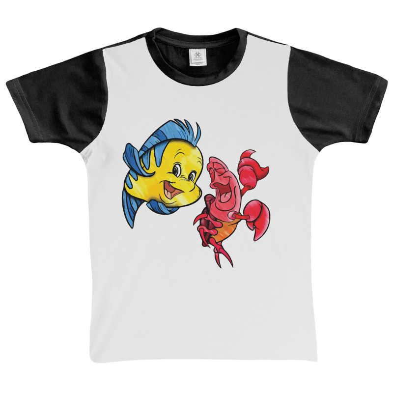 Flounder And Sebastian Graphic Youth T-shirt | Artistshot