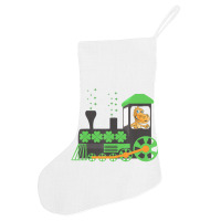 Dinosaur On Train St Patrick's Day Train Irish Sha Holiday Stocking | Artistshot