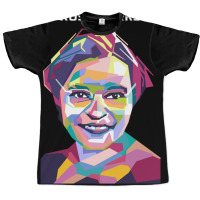 Popart Rosapark In Wpap Graphic T-shirt | Artistshot