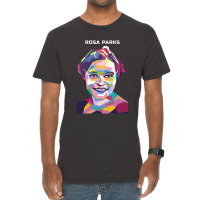 Popart Rosapark In Wpap Vintage T-shirt | Artistshot