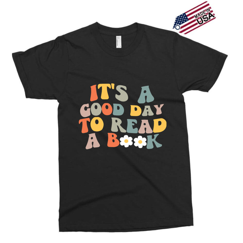 Boho Groovy Its A Good Day To Read Book Daisy Book Exclusive T-shirt | Artistshot