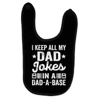 Mens Daddy Shirt. Dad Jokes Dad A Base Database Fa Baby Bibs | Artistshot