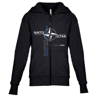 Peace And Freedom Otan Nato Pullover Hoodie Youth Zipper Hoodie | Artistshot