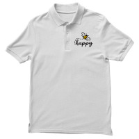 Be Happy Be Kind   Bee Happy, Inspirational, Motiv Men's Polo Shirt | Artistshot