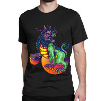 Retro Japan Dragon Classic T-shirt | Artistshot