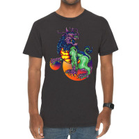 Retro Japan Dragon Vintage T-shirt | Artistshot