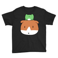 Little Frog And Guinea Pig Face Youth Tee | Artistshot