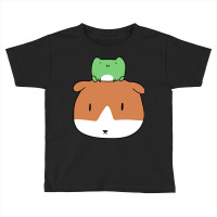 Little Frog And Guinea Pig Face Toddler T-shirt | Artistshot