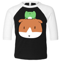 Little Frog And Guinea Pig Face Toddler 3/4 Sleeve Tee | Artistshot